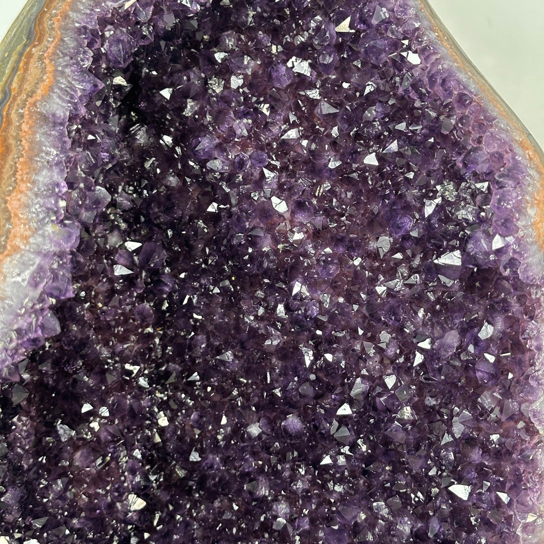 XL Amethyst Kathedrale imposanter Kristallformation