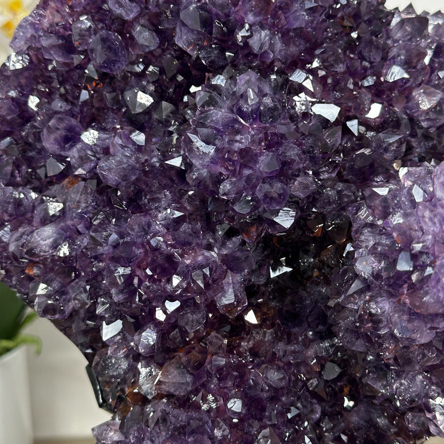 Amethyst-Kristall-Cluster, in hochwertiger Naturqualität