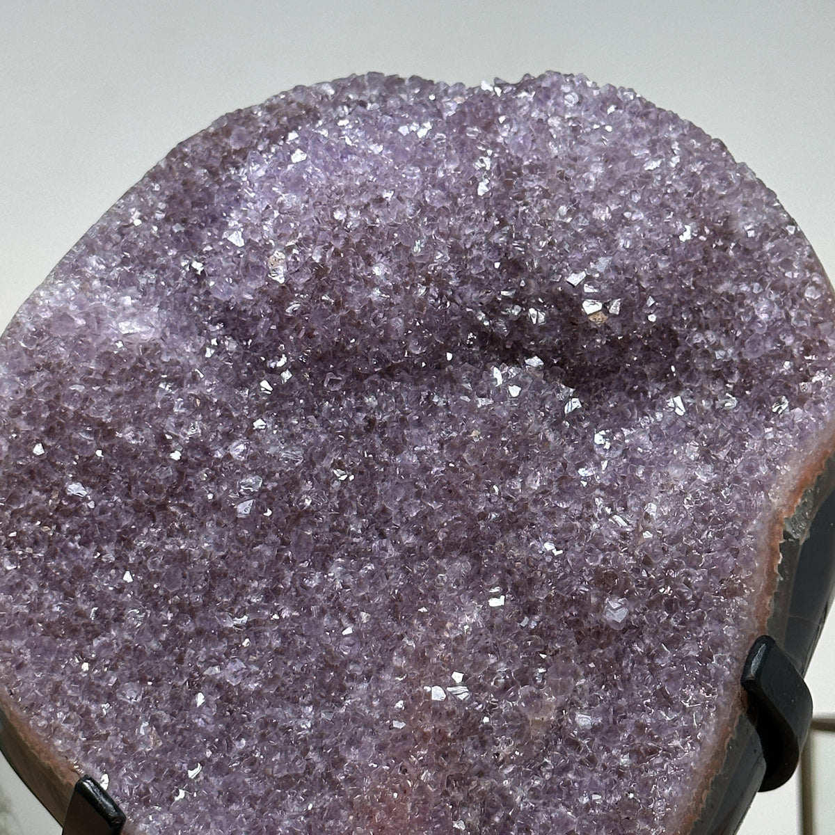 Amethyst-Cluster mit natürlicher Kristallformation