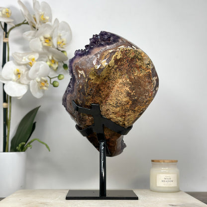 Amethyst-Kristall-Cluster, in hochwertiger Naturqualität
