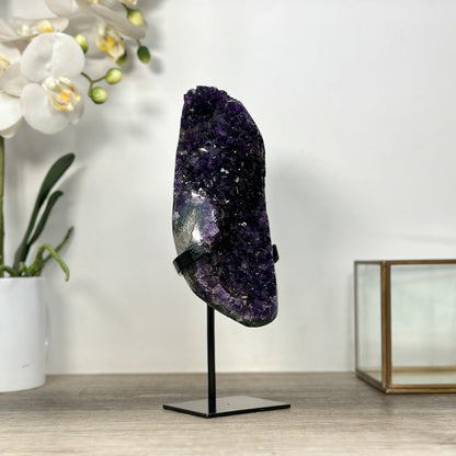 Amethyst-Exemplar mit intensiv purpurner Farbintensität