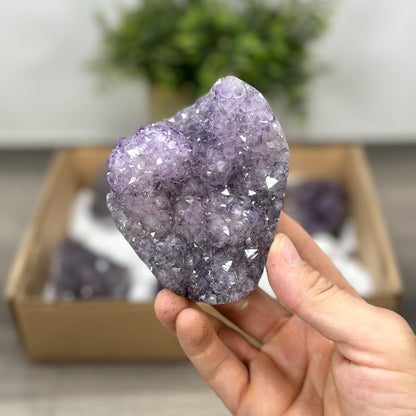 Mineralien-Ensemble mit natürlicher Struktur und ausgewogener Kristallausbildung