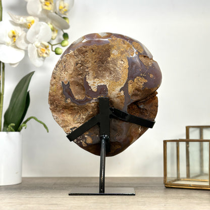 Amethyst-Geode groß mit weit geöffneter Kristallkammer