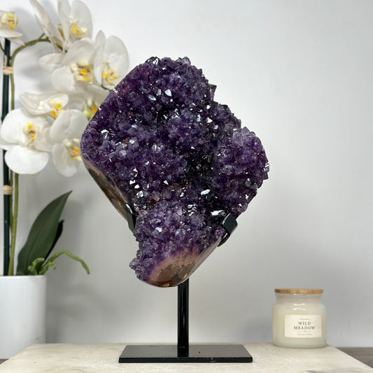 Amethyst-Kristall-Cluster, in hochwertiger Naturqualität
