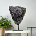 Amethyst-Quarz-Formation mit mehrschichtiger Kristallstruktur