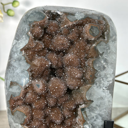 Zucker-Amethyst-Exemplar groß mit fein kristalliner Oberfläche