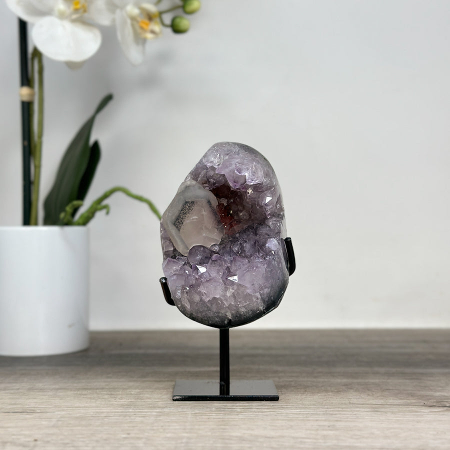 Kristallenskulpturen-Set 6-teilig, mit strukturierter Kristallarchitektur und natürlicher Mineralvielfalt