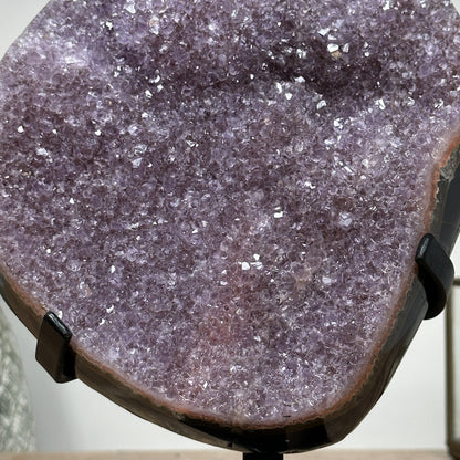 Amethyst-Cluster mit natürlicher Kristallformation
