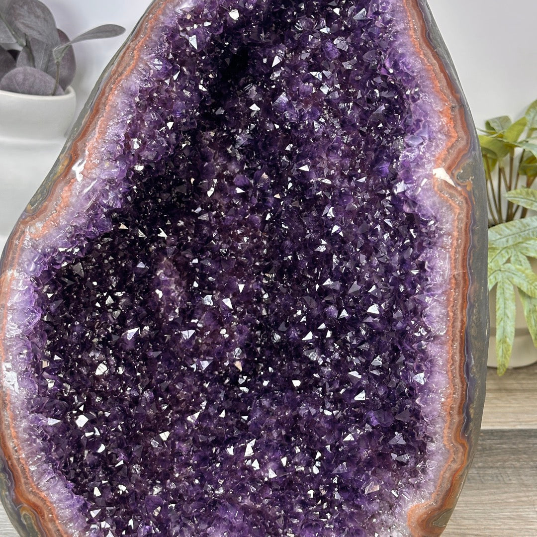XL Amethyst Kathedrale imposanter Kristallformation