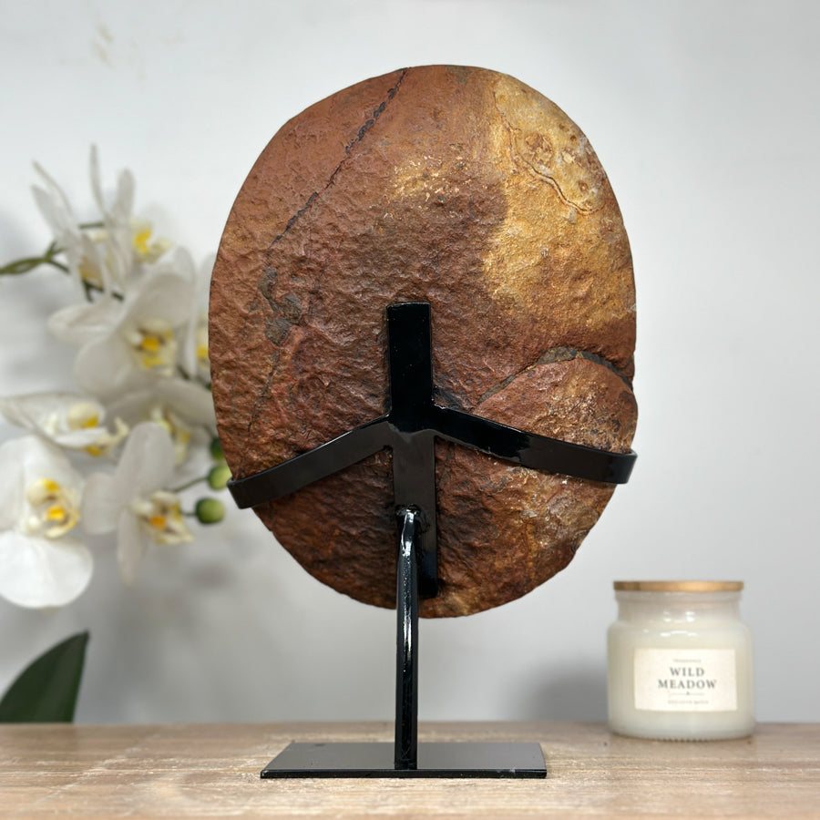 Amethyst-Zucker-Druzy mit elegant roséfarbener Kristallstruktur