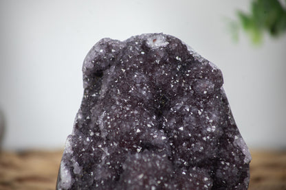 Quarz-Druse mit fein kristalliner Druzy-Struktur