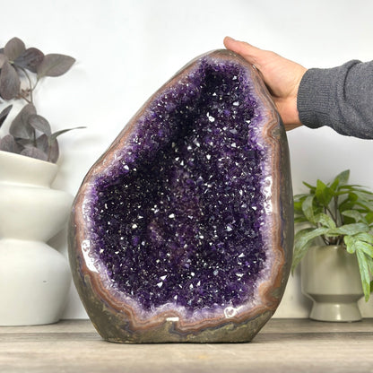 XL Amethyst Kathedrale imposanter Kristallformation