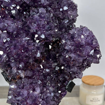 Amethyst-Kristall-Cluster, in hochwertiger Naturqualität