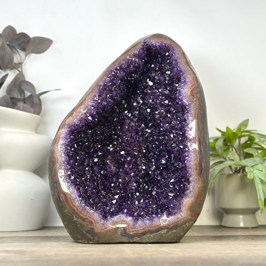 XL Amethyst Kathedrale imposanter Kristallformation