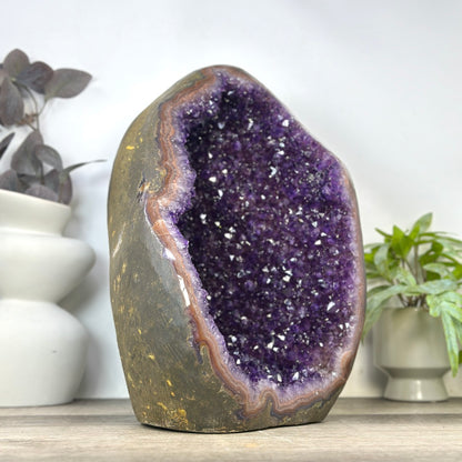 XL Amethyst Kathedrale imposanter Kristallformation