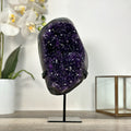Amethyst-Kristallcluster mit samtiger, violetter Schattierung, in hochwertiger Naturqualität