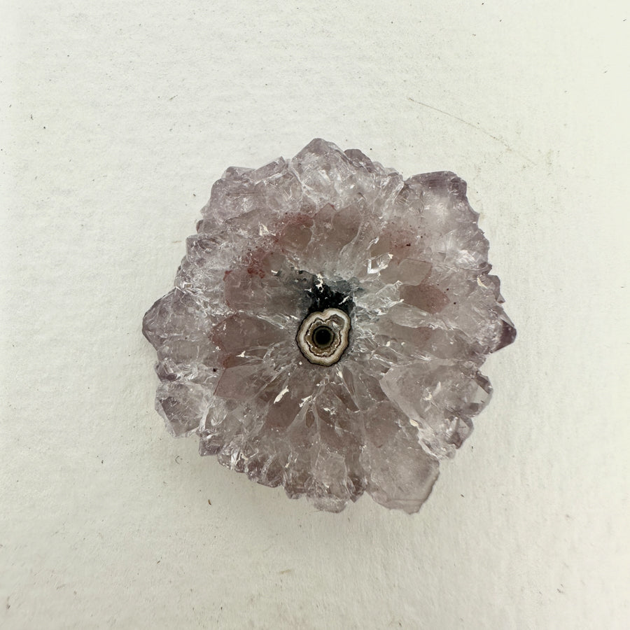 Stalaktiten-Scheiben mit natürlicher Mineralstruktur