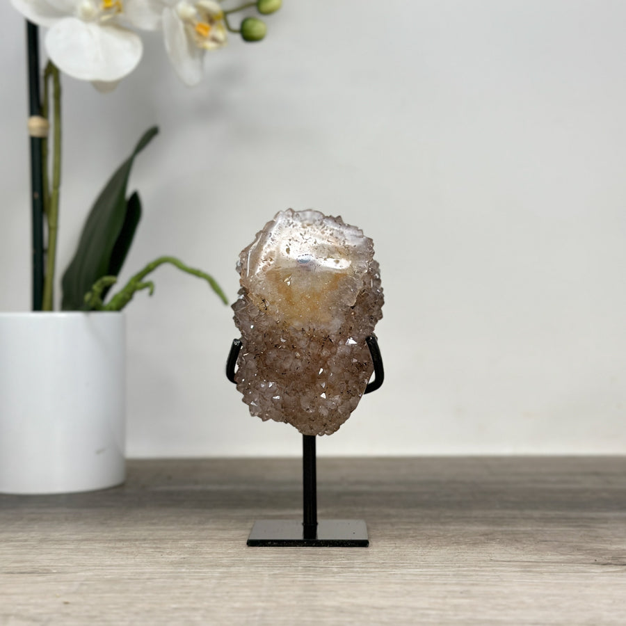 Kristallenskulpturen-Set 6-teilig, mit strukturierter Kristallarchitektur und natürlicher Mineralvielfalt
