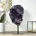 Amethyst-Cluster mit vielschichtiger Tropfsteinstruktur