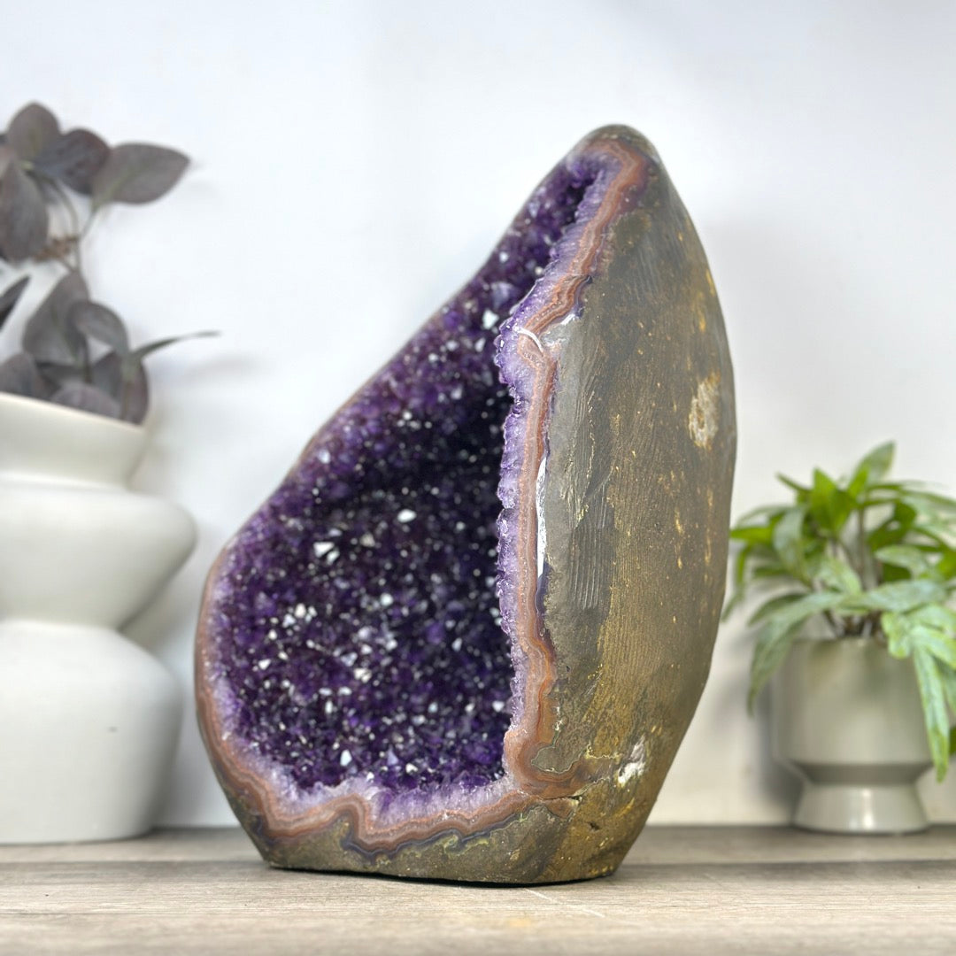 XL Amethyst Kathedrale imposanter Kristallformation